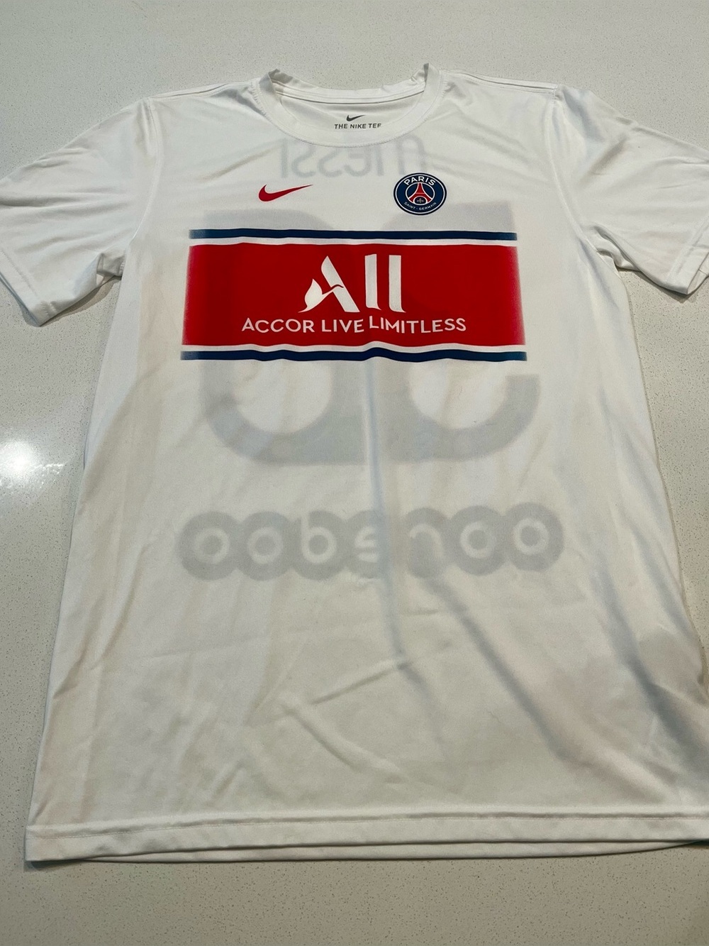 Nike PSG Messi #30 Dri-FIT Tee Adult Small Paris Saint-Germain Soccer